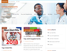 Tablet Screenshot of consumereports.us